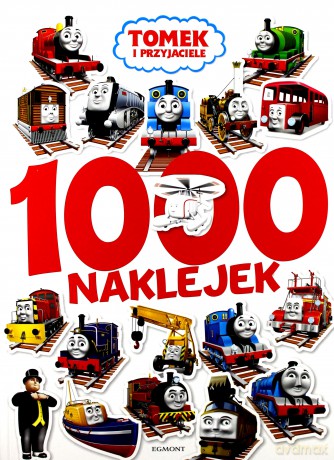 1000 naklejek. Tomek i przyjaciele - Marta Jamrógiewicz [KSIĄŻKA]