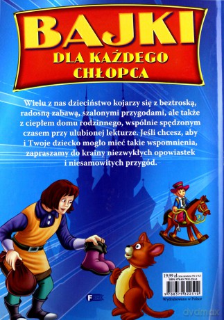 Bajki dla każdego chłopca [KSIĄŻKA]