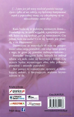 Bez pamięci - Martyna Kubacka [KSIĄŻKA]