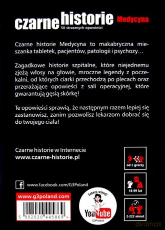 Czarne historie - Medycyna [KARTY]
