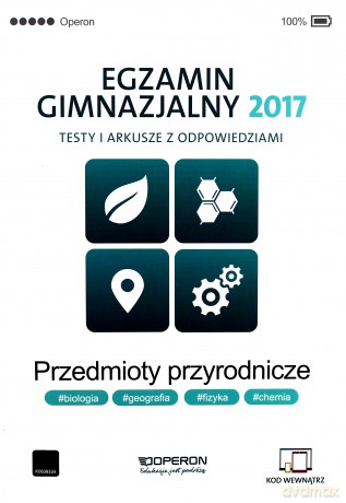 Egzamin gimnazjalny 2017 Testy przyrodnicze [KSIĄŻKA]