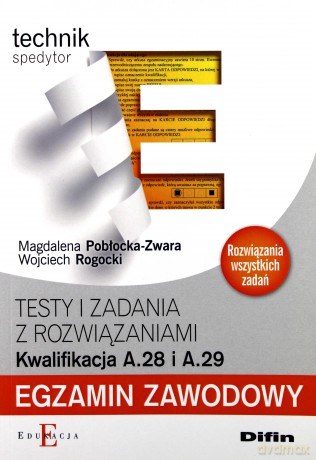 Egzamin zawodowy. Kwalifikacja A.28 i A.29 [KSIĄŻKA]