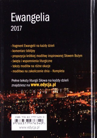 Ewangelia 2017 Droga, Prawda i Życie (twarda) [KSIĄŻKA]