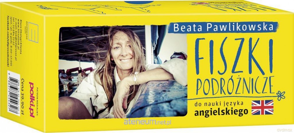 Fiszki podróżnicze - język angielski - Beata Pawlikowska [KSIĄŻKA]
