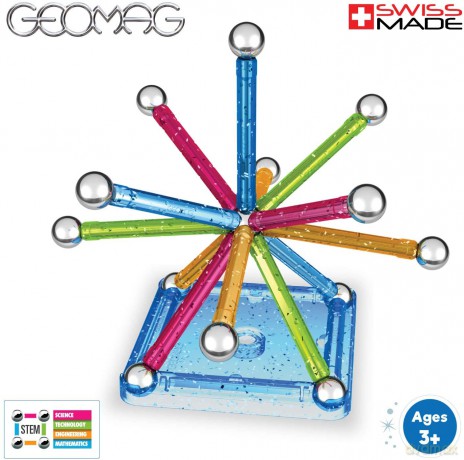 Geomag Color glitter 30 el. [KLOCKI]