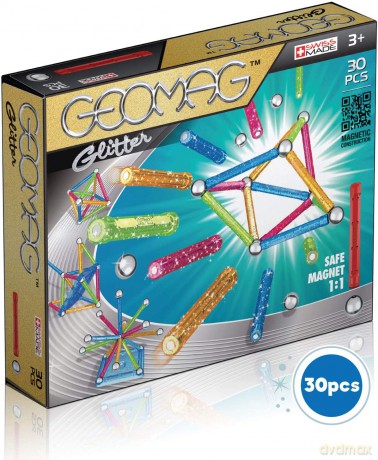 Geomag Color glitter 30 el. [KLOCKI]