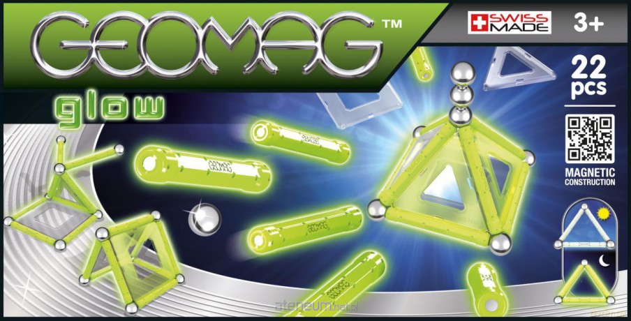 Geomag Glow 22 el. [KLOCKI]