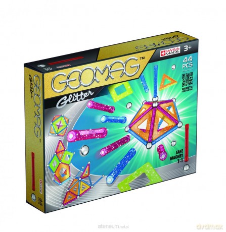 Geomag Panels glitter 44 el. [KLOCKI]