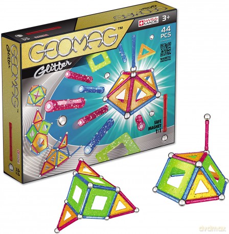 Geomag Panels glitter 44 el. [KLOCKI]