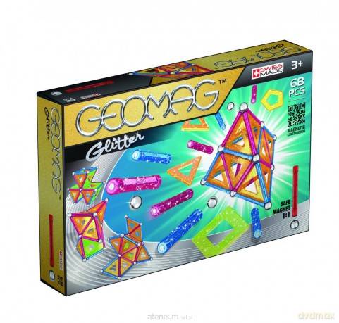 Geomag Panels glitter 68 el. [KLOCKI]