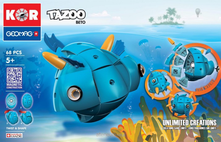 Geomag Tazoo Beto 68 el. [KLOCKI]