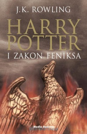 Harry Potter i Zakon Feniksa (czarna edycja) - J.K. Rowling [KSIĄŻKA]