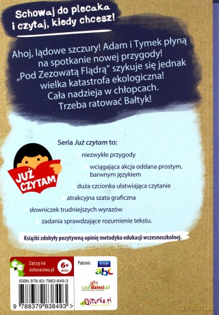 Już czytam! Akcja Morze! - Agnieszka Stelmaszyk [KSIĄŻKA]