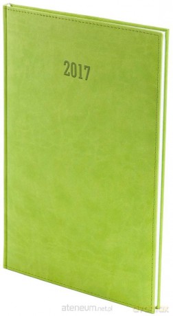 Kalendarz 2017 A4 Tygodniowy Vivella Seledynowy [KALENDARZ]
