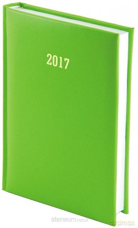 Kalendarz 2017 A5 Dzienny Albit Seledynowy [KALENDARZ]