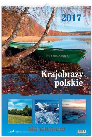 Kalendarz 2017 ścienny - Krajobrazy polskie [KALENDARZ]