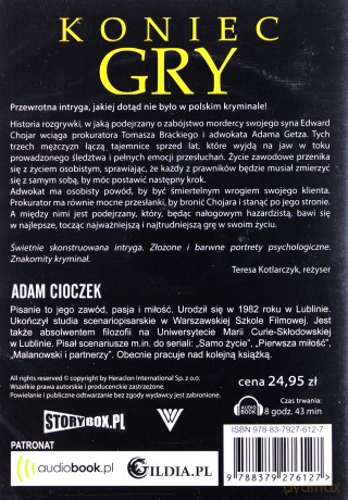 Koniec gry - Adam Cioczek [AUDIOBOOK]