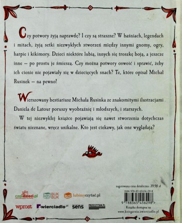 Księga potworów - Michał Rusinek [KSIĄŻKA]