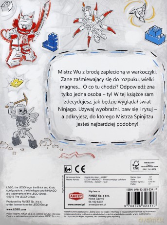 Lego Ninjago. Wybierz swojego bohatera. [KSIĄŻKA]