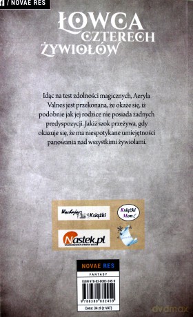Łowca czterech żywiołów - Agata Adamska [KSIĄŻKA]