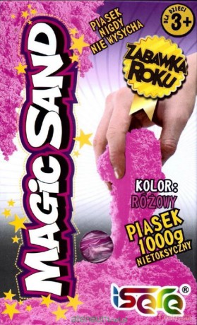 Magic Sand - różowy piasek 1 kg