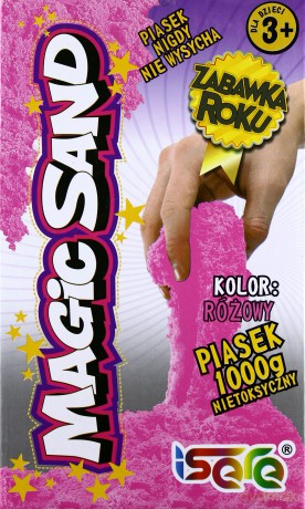 Magic Sand - różowy piasek 1 kg