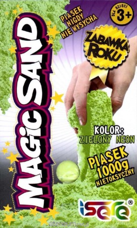 Magic Sand - zielony piasek 1 kg