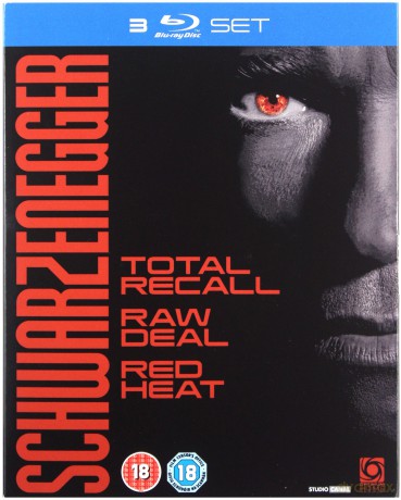 Schwarzenegger Collection (Total Recall / Red Heat / Raw Deal) [3Blu-Ray]