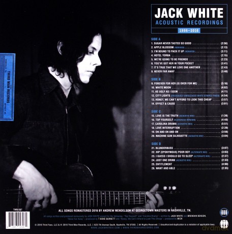 Jack White: Acoustic Recordings 1998-2016 [2xWinyl]