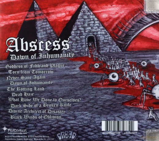 Abscess: Dawn Of Inhumanity [CD]