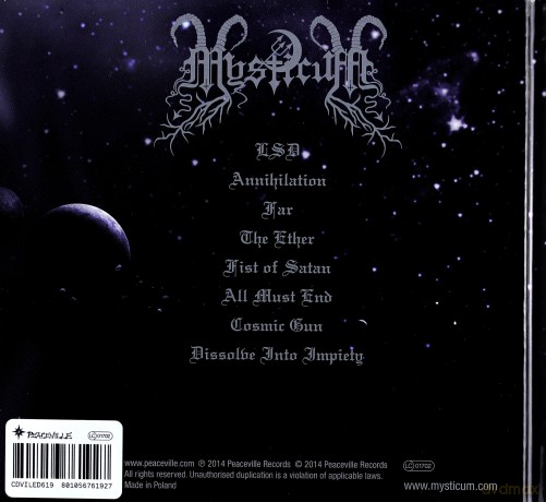 Mysticum: Planet Satan  [CD]