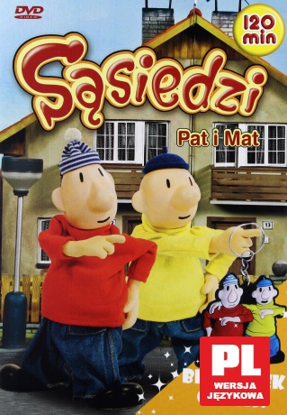 Sąsiedzi Pat i Mat (bez breloczka) [DVD]