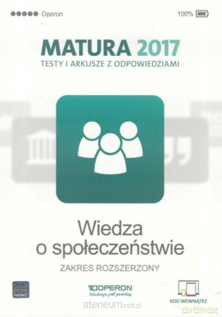 Matura 2017 WOS. Testy i arkusze zakres rozszerzony [KSIĄŻKA]