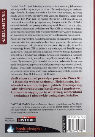 Mit papieża Hitlera. Jak Pius XII ratował Żydów - David G. Dalin [KSIĄŻKA]