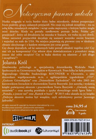Notoryczna panna młoda - Jolanta Król [AUDIOBOOK]