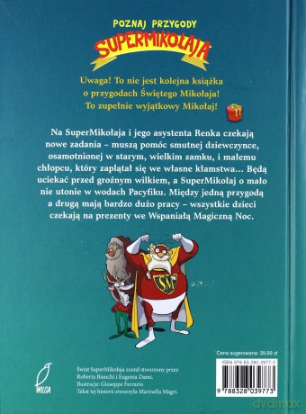 Nowe przygody Supermikołaja [KSIĄŻKA]