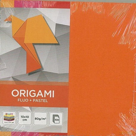 Origami 10x10cm Fluo+Pastele x 100K