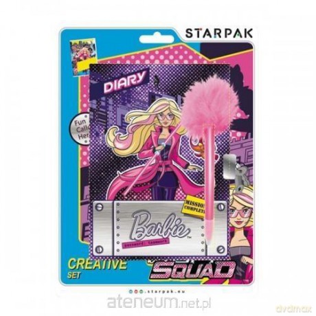 Pamiętnik z długopisem Barbie Tajne Agentki