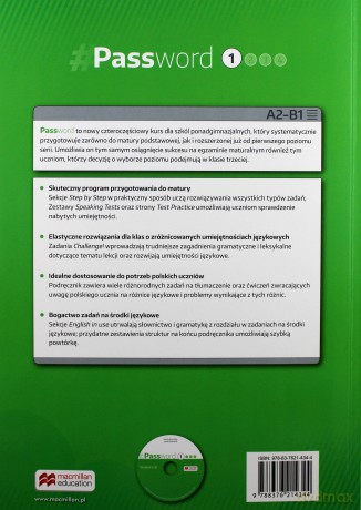 Password 1 podręcznik podręcznik wieloletni [KSIĄŻKA]