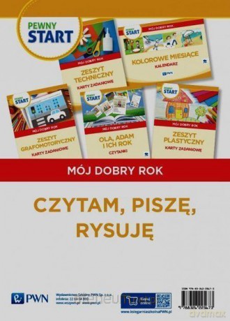 Pewny start. Mój Dobry Rok. Czytam, piszę, rysuję [KSIĄŻKA]