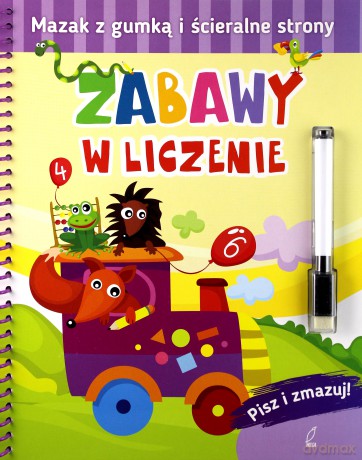 Pisz i zmazuj. Zabawy w liczenie [KSIĄŻKA]
