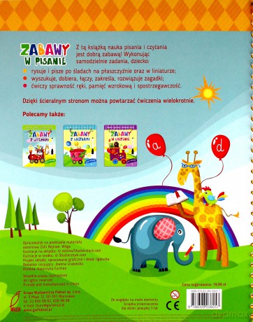 Pisz i zmazuj. Zabawy w pisanie [KSIĄŻKA]