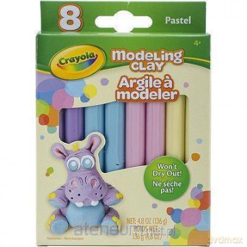 Plastelina pastelowa