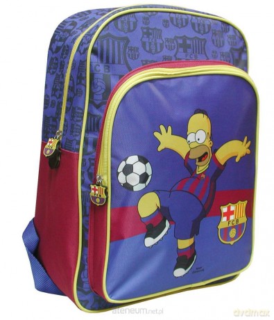Plecak duży szkolny FC Barcelona Simpsons