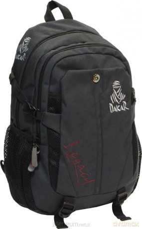 Plecak dwukomorowy Dakar Black
