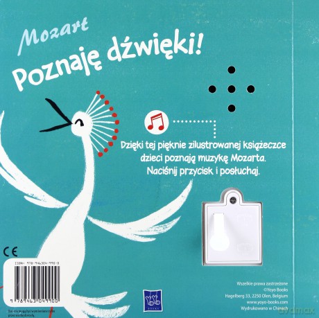 Poznaję dźwięki! Mozart [KSIĄŻKA]
