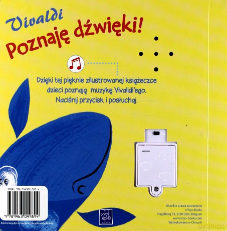 Poznaję dźwięki! Vivaldi [KSIĄŻKA]