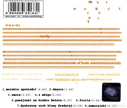 Mordy: Off\'fruits [CD]