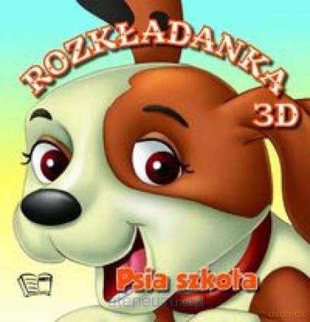 Rozkładanki 3D. Psia szkoła [KSIĄŻKA]