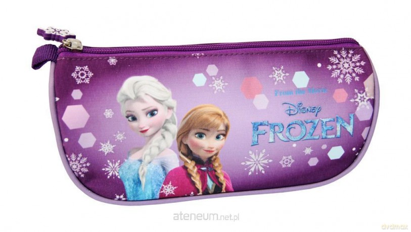 Saszetka owalna fioletowa Frozen